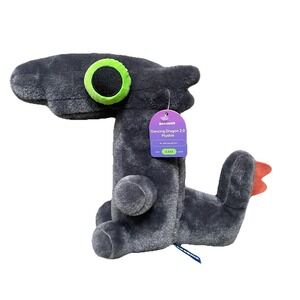 MAKESHIP YouTuber Cas Van DePol Dancing Dragon Plush 2.0 NEW Gray only 3033 made